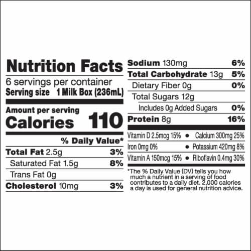 Horizon Organic 1% Lowfat Milk Perspective: top