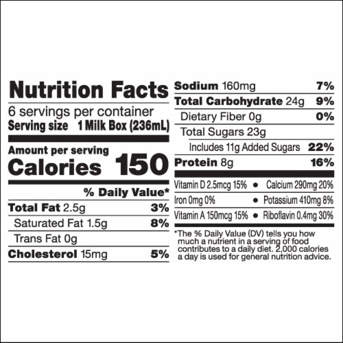 Horizon Organic Reduced Fat Strawberry Milk Perspective: top