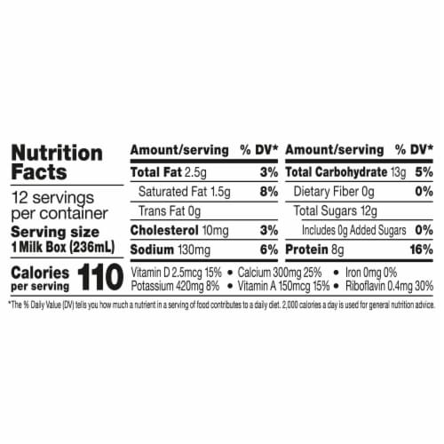 Horizon Organic 1% Lowfat Milk Perspective: top