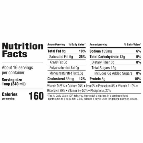 Horizon Organic Vitamin D Whole Milk Gallon Perspective: top