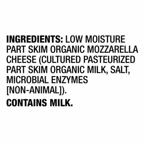 Horizon Organic Mozzarella String Cheese Perspective: top