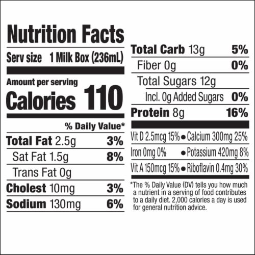 Horizon Organic 1% Lowfat Milk Perspective: top