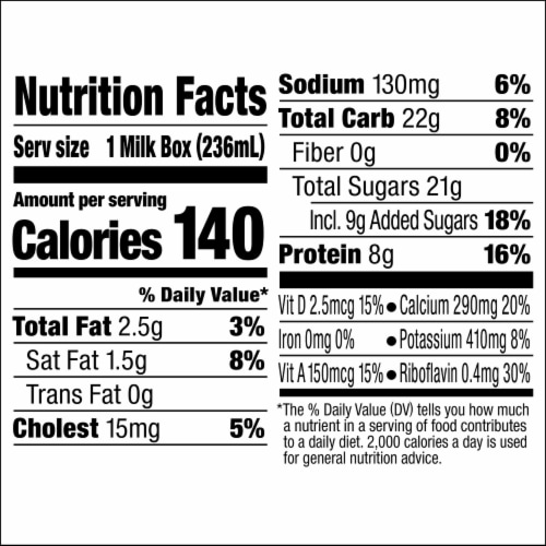 Horizon Organic® Vanilla Lowfat Milk Perspective: top