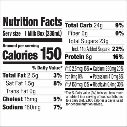 Horizon Organic Lowfat Strawberry Milk Perspective: top