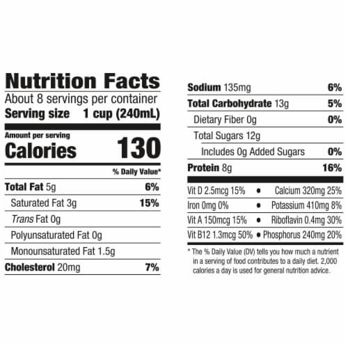 Horizon Organic DHA Omega-3 2% Reduced Fat Half Gallon Perspective: top