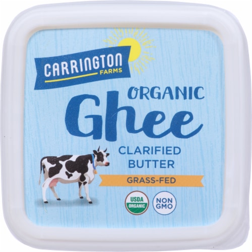Carrington Farms Organic Grass Fed Ghee Clarified Butter Perspective: top