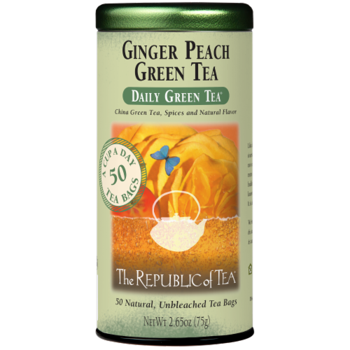 The Republic of Tea® Ginger Peach Perspective: top