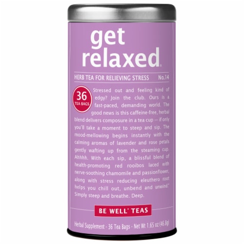 The Republic of Tea Be Well® Teas Get Relaxed® Tea Bags Perspective: top