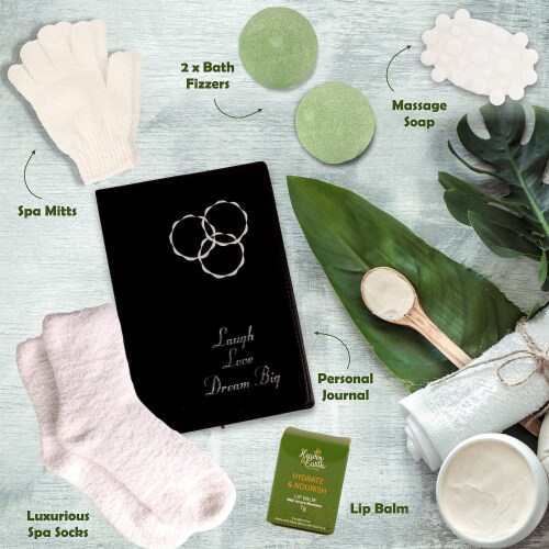 Cucumber Melon & Green Tea with Arnica Oil Healing Bath & Body Gift Basket. Aromatherapy Spa Perspective: top