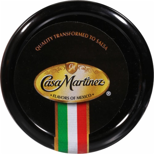 Casa Martinez Quemada Fire Roasted Salsa Perspective: top