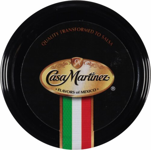 Casa Martinez® Quemada Fire Roasted Salsa Perspective: top