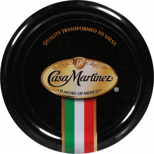 Casa Martinez® Fire Roasted Gourmet Habanero Salsa Perspective: top
