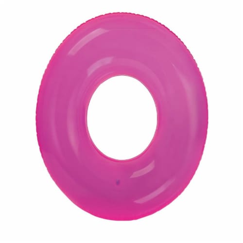 Intex Transparent Inflatable Swimming Pool Tube Raft, Colors May Vary (3-Pack) Perspective: top