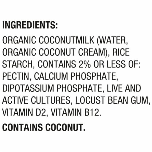 SO Delicious® Dairy Free Unsweetened Coconutmilk Yogurt Alternative Perspective: top