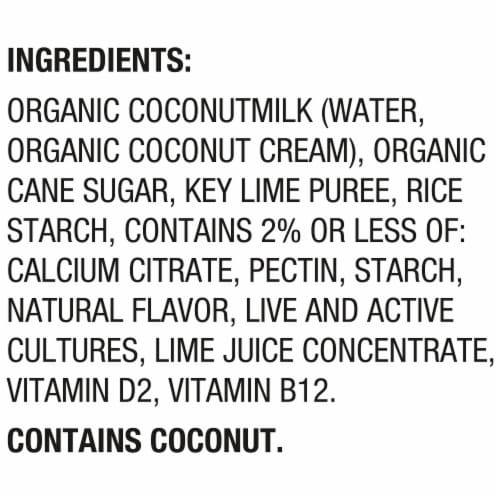 SO Delicious® Key Lime Dairy Free Coconut Milk Yogurt Cup Perspective: top