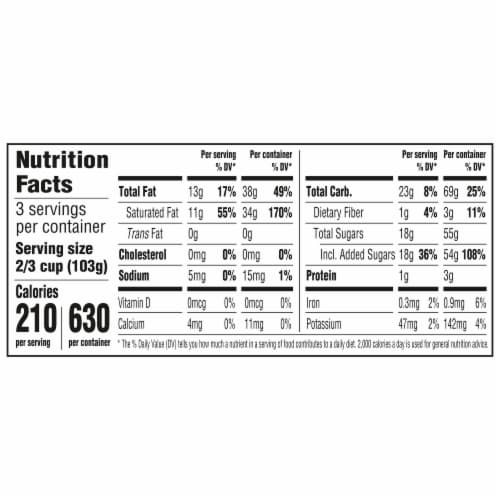 So Delicious Dairy Free Vanilla Bean Coconut Milk Frozen Dessert Carton Perspective: top