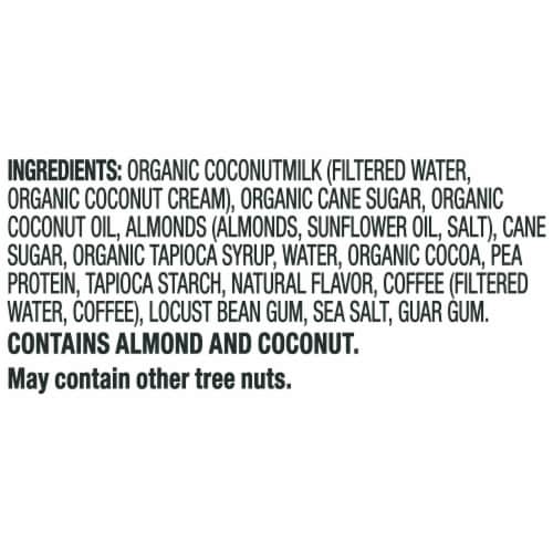 SO Delicious Dairy Free Mocha Almond Fudge Coconutmilk Frozen Dessert Perspective: top