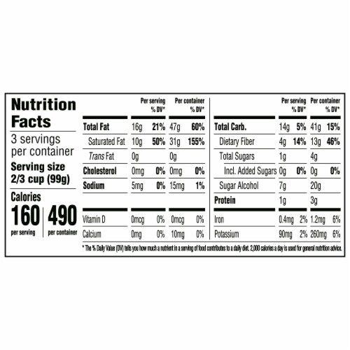 So Delicious Dairy Free No Sugar Added Vanilla Bean Coconut Milk Frozen Dessert Carton Perspective: top