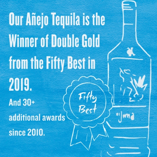 el Jimador Añejo Tequila Perspective: top