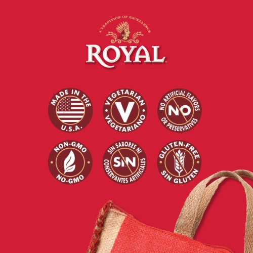 Royal® White Basmati Rice Perspective: top