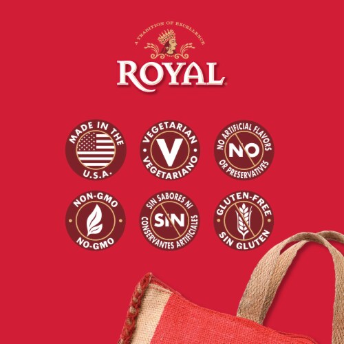 Royal Tikka Masala Seasoned Basmati Rice Perspective: top