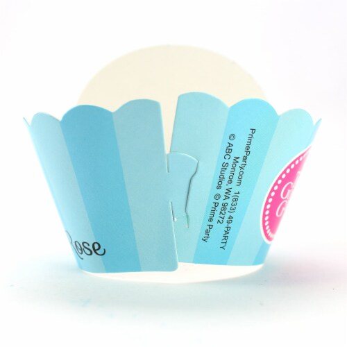 Prime Party Golden Girls Cupcake Wrappers (Set of 12) Perspective: top