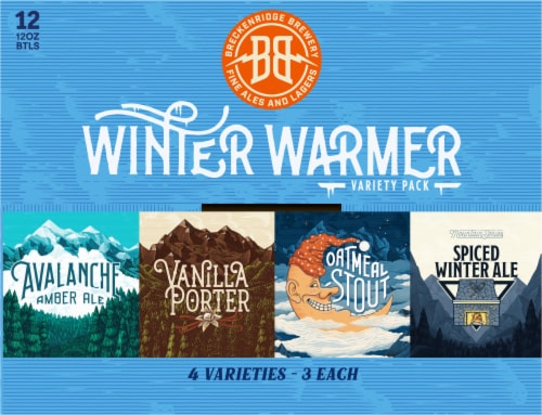 Breckenridge Brewery Winter Warmer Variety Pack Perspective: top
