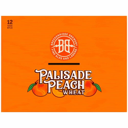 Breckenridge Brewery Palisade Peach Wheat Ale Perspective: top
