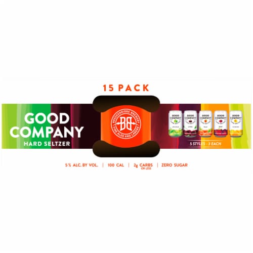 Breckenridge Brewery Good Company Hard Seltzer Variety Pack Perspective: top
