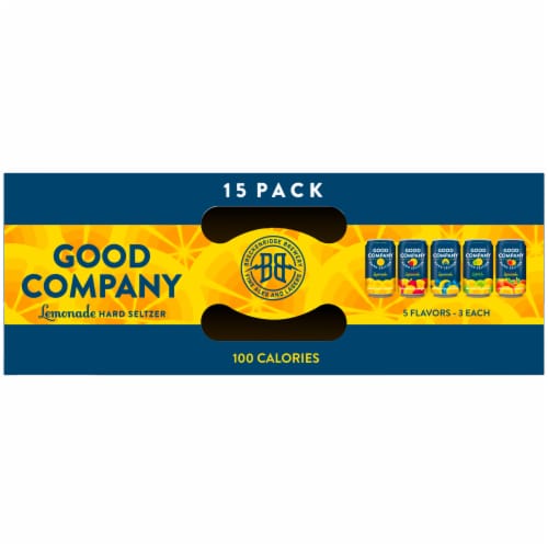 Breckenridge Brewery Good Company Lemonade Hard Seltzer Perspective: top