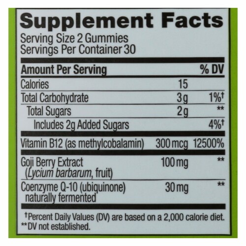 Olly - Daily Energy Gummy Tropic - 60 CT Perspective: top