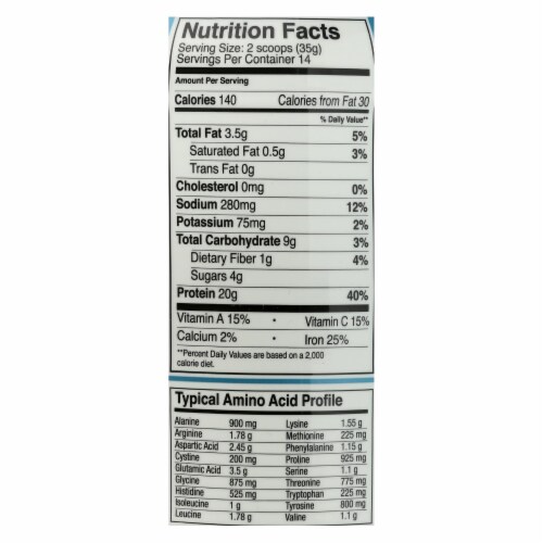 Owyn Ultimate Wellness 100% Plant-Based Powder - 1 Each - 1.1 LB Perspective: top
