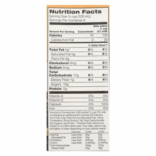 Tazo Tea Organic Tea - Chai Latte - Case of 6 - 32 fl oz. Perspective: top