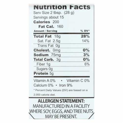 Joyva - Roasted Sesame Tahini - 15 oz - case of 12 Perspective: top