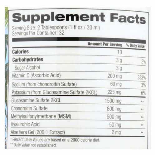 Tropical Oasis - Joint Complete - 1 Each - 32 oz. Perspective: top