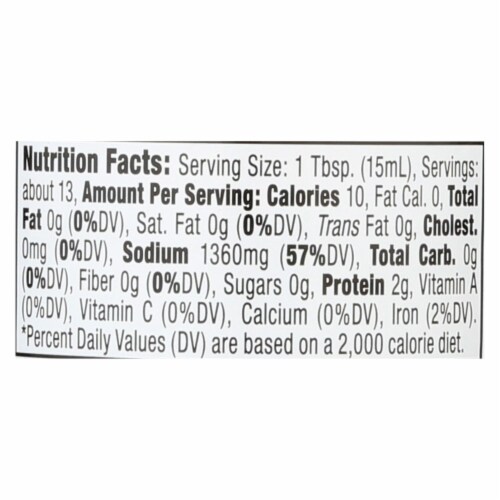 Thai Kitchen Premium Fish Sauce - Case of 12 - 6.76 oz. Perspective: top