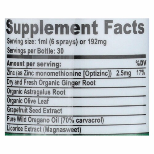 California Natural Immunity Shots - 1 fl oz. Perspective: top