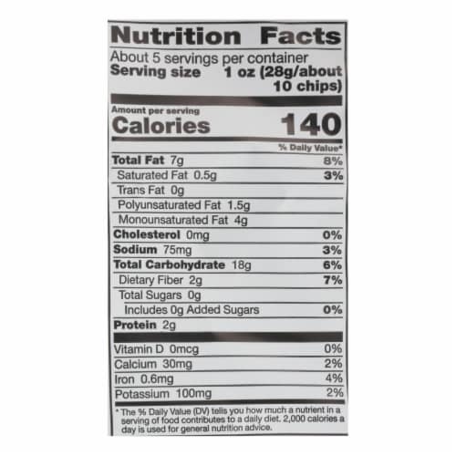 Food Should Taste Good Blue Corn Tortilla Chips Perspective: top