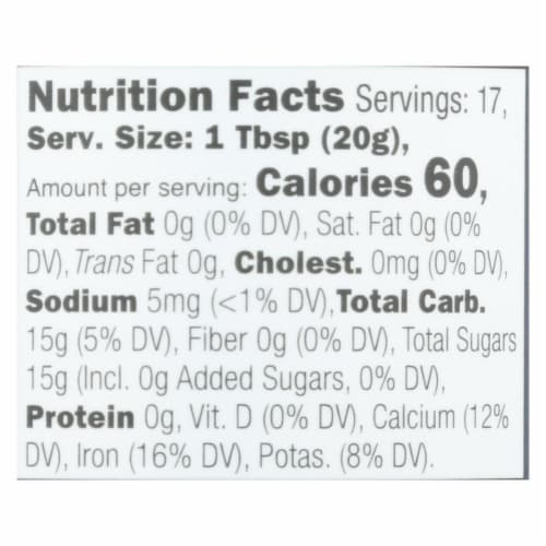 Glorybee - Molasses Blkstrap Unsulph - Case of 12 - 12 oz. Perspective: top
