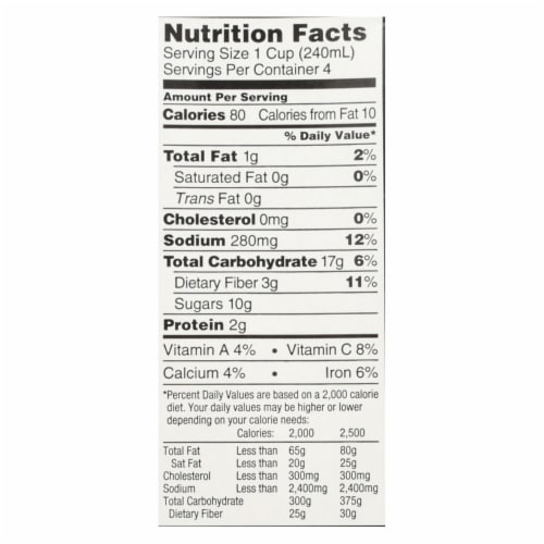 Imagine Foods - Soup Creamy Tomato Ls - Case of 6-32 fz Perspective: top