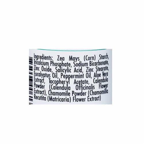 Dude Wipes - Dude Powder - Menthol Chill - 4 oz. Perspective: top