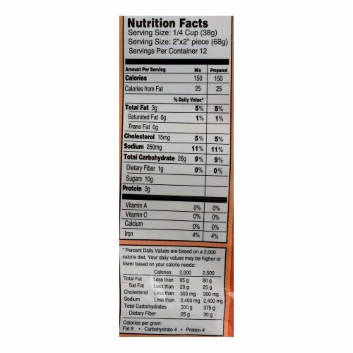 Marie Callender's - Mix Corn Bread - Case of 6-16 oz. Perspective: top