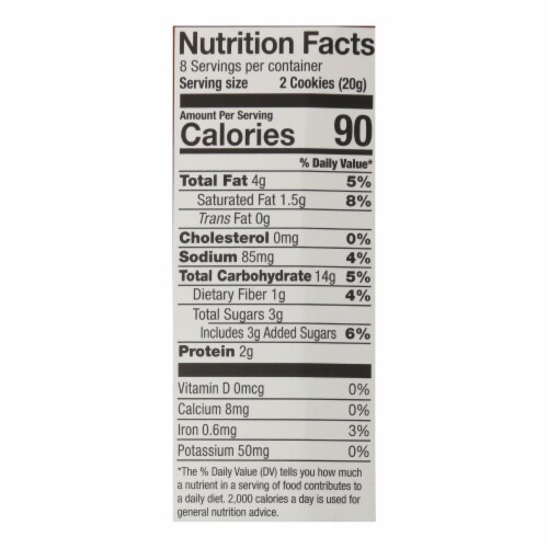 Nairn's - Cookie Gluten Free Oat Grahams Original - Case of 6-5.64 oz. Perspective: top