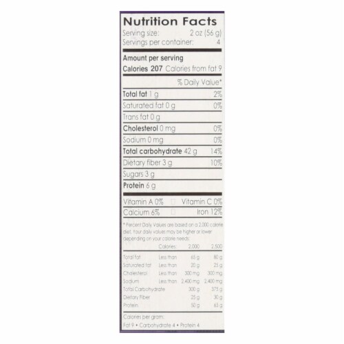 Andean Dream Gluten Free Organic Orzo Quinoa Pasta - Case of 12 - 8 oz. Perspective: top