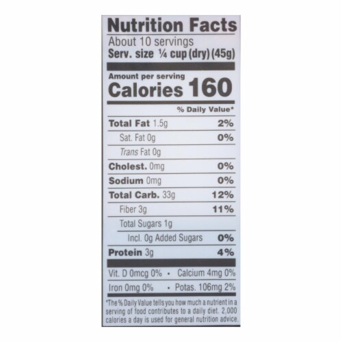 Lundberg Family Farms Sprouted Short Brown Rice - Case of 6 - 1 lb. Perspective: top