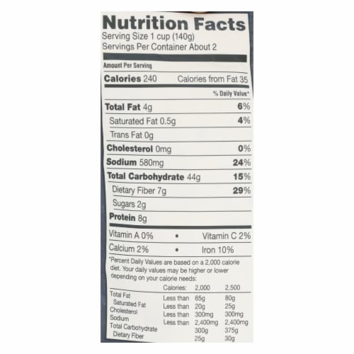 Truroots Quinoa, Brown Rice & Lentil Blend - Case of 8 - 8.5 oz. Perspective: top
