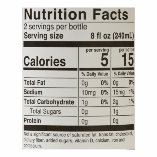 Bragg - Apple Cider Vinegar Lime Citrus Refresh - Case of 12-16 oz. Perspective: top