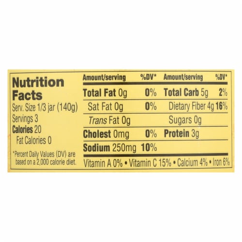 Reese Hearts Of Palm  - Case of 12 - 14.8 oz. Perspective: top