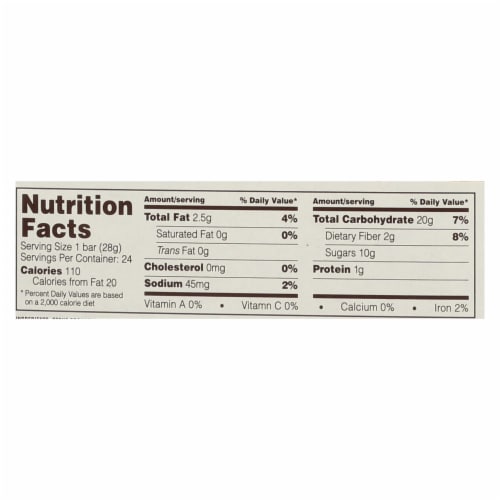 Nature's Bakery Stone Ground Whole Wheat Fig Bar - Peach Apricot - 2 oz - Case of 12 Perspective: top