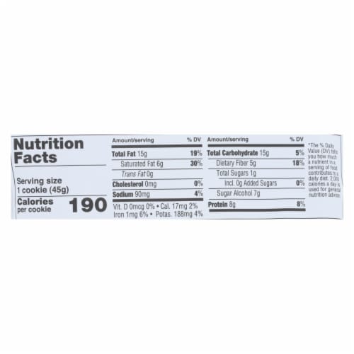 Lenny & Larry's - Keto Cookie Peanut Butter - Case of 12 - 1.6 oz. Perspective: top
